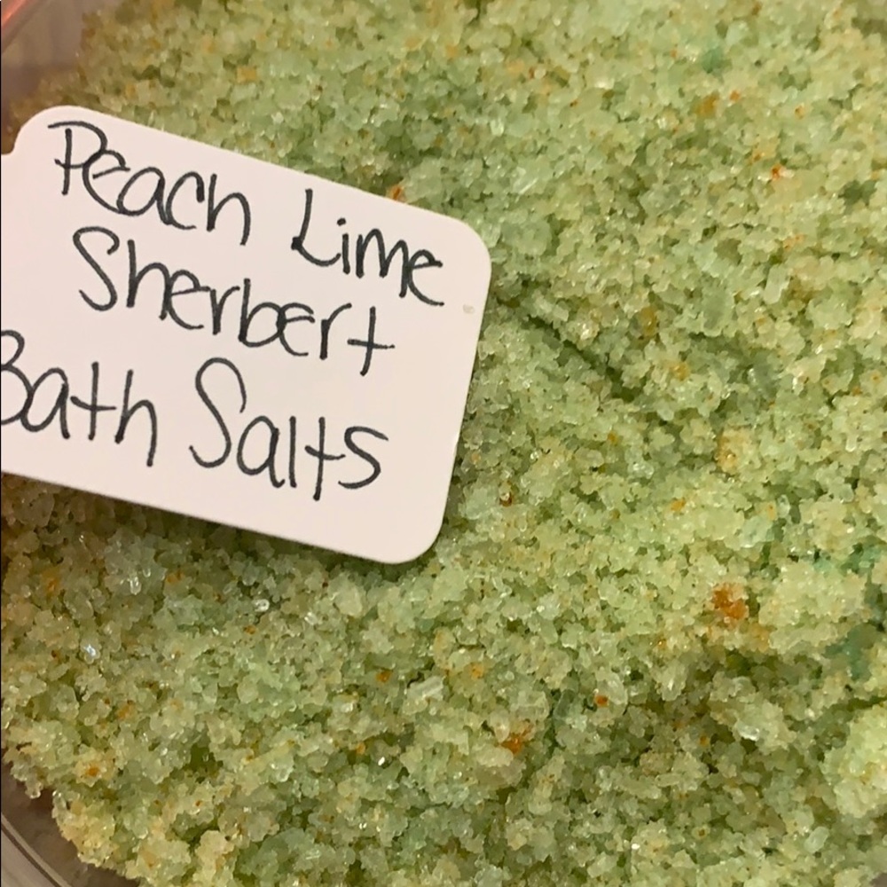 Peach Lime Sherbet Bath Salts